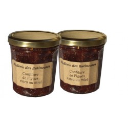 Confitures Miel, Figues x 2