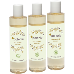 Gel douche au miel, lot de 3