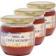 Miel de Châtaignier, les 3 pots de 500g