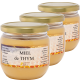 Miel de Thym, les 3 pots de 500g