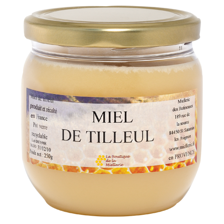 Miel de Tilleul, le pot de 250g
