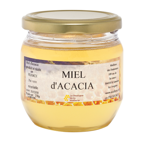 Miel d'Acacia, le pot de 250g