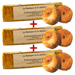 3 rouleaux de nonnettes