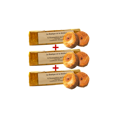 3 rouleaux de nonnettes